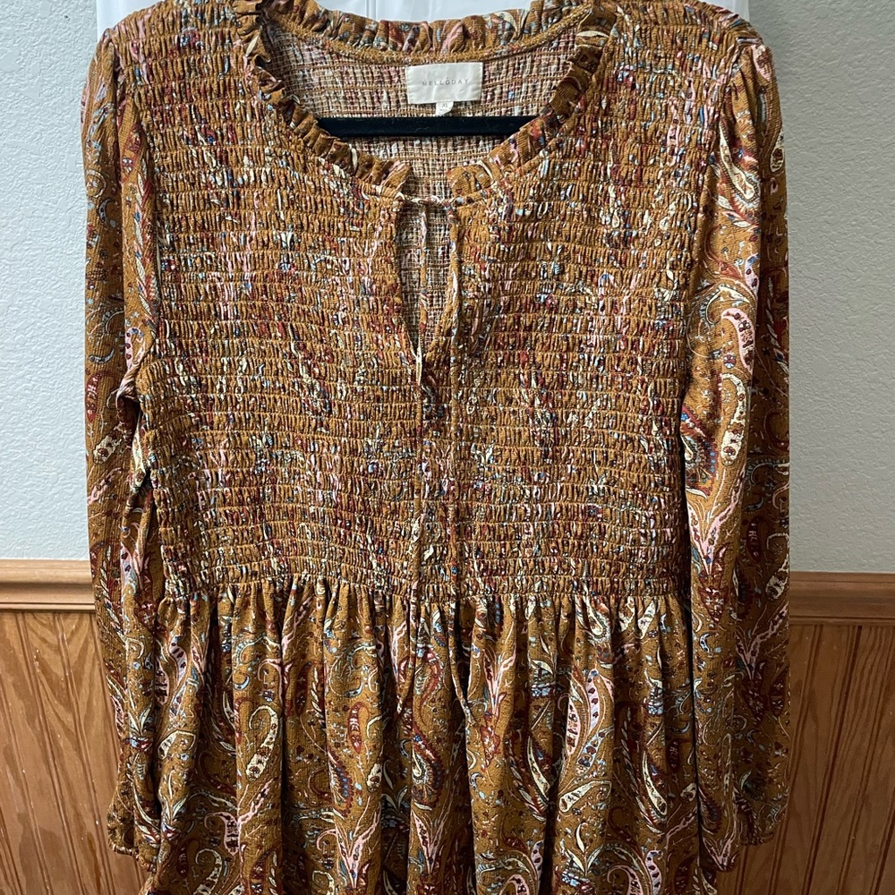 Smocked blouse/top